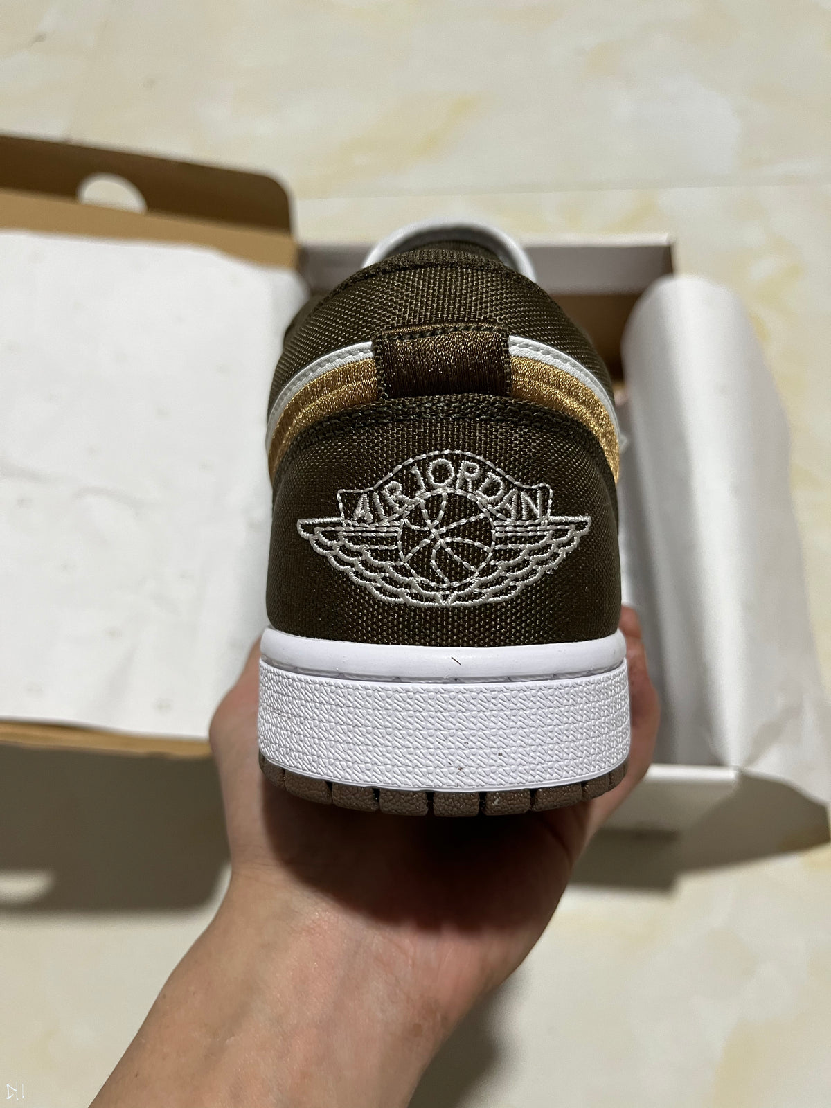 Low Top Sneakers, Brown White Colorway, Lace Up Design, Casual Gift for Sneaker Fans