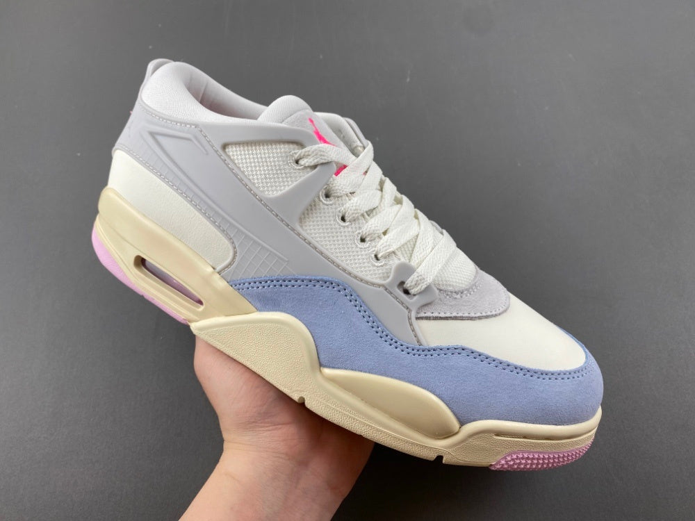 Low Top Sneakers, Purple Pink Gray Colorway, Lace Up Design, Casual Gift for Sneaker Fans