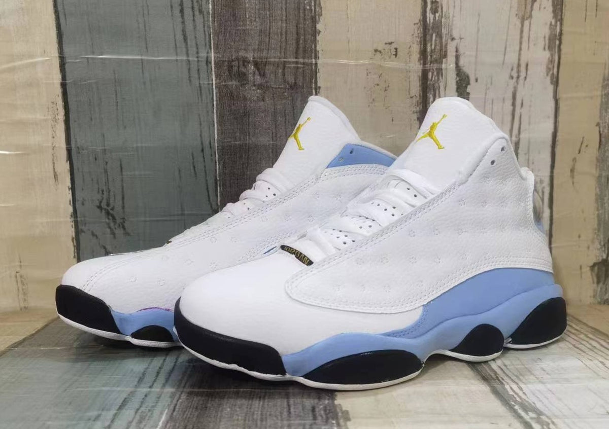Sneakers, White Yellow Colorway, Lace Up Design, Casual Gift for Sneaker Fans