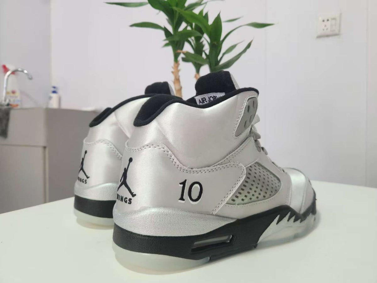 High Top Sneakers, Gray Black Colorway, Lace Up Design, Casual Gift for Sneaker Fans