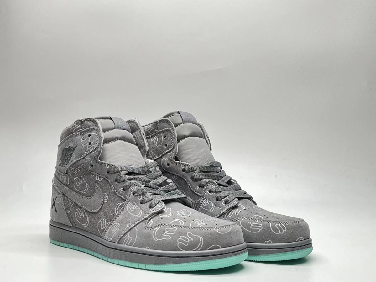 Sneakers, Gray Colorway, Lace Up Design, Casual Gift for Sneaker Fans