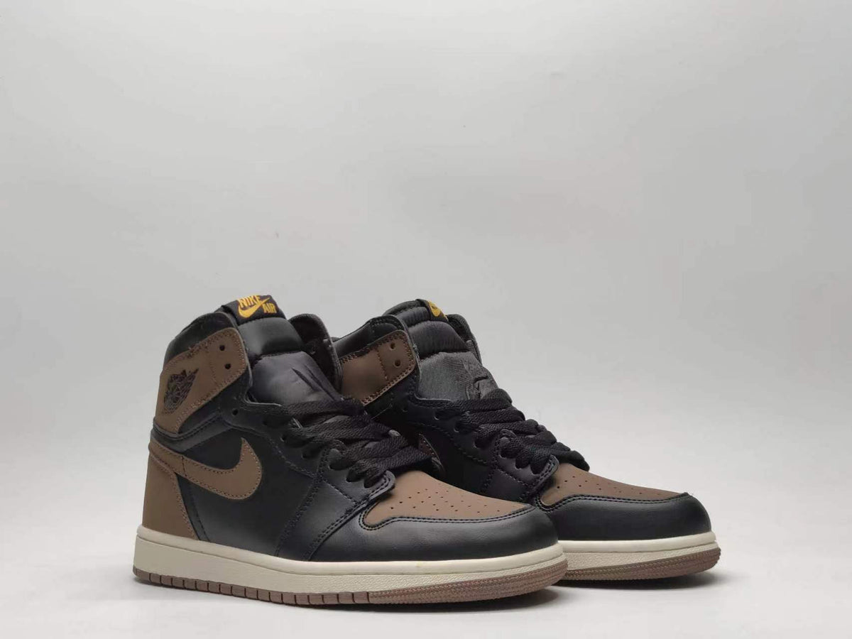 Sneakers, Black Brown Colorway, Lace Up Design, Casual Gift for Sneaker Fans