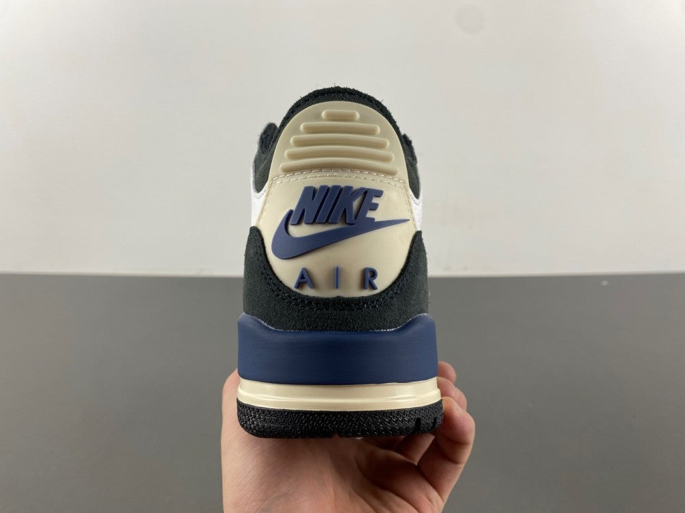 Low Top Sneakers, Blue White Black Colorway, Leather Footwear, Lace Up Design, Casual Gift for Sneaker Fans