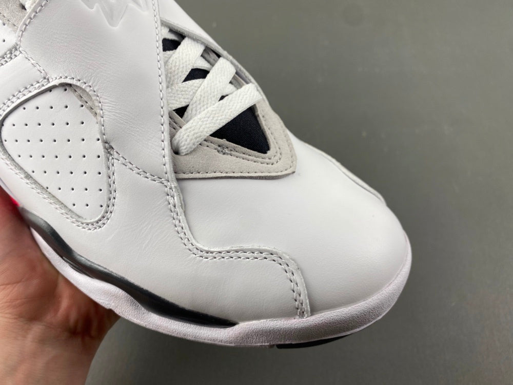 Retro Mid Top Sneakers, White Red Black Colorway, Lace Up Design, Casual Gift for Sneaker Fans