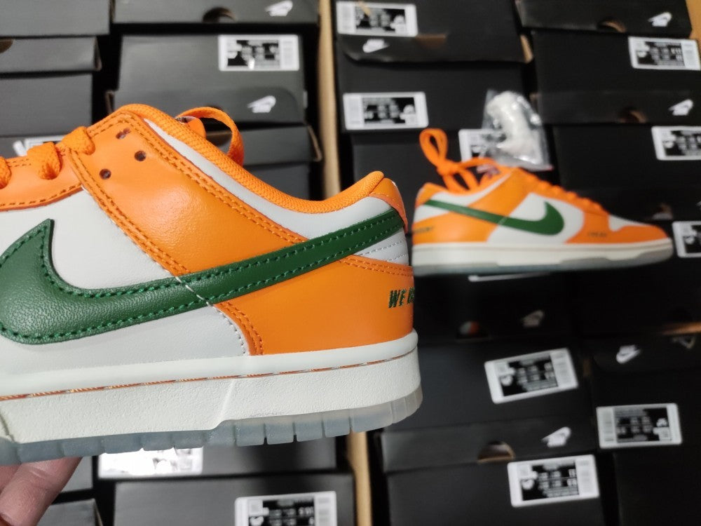 Low Top Sneakers, White Orange Colorway, Lace Up Design, Casual Gift for Sneaker Fans