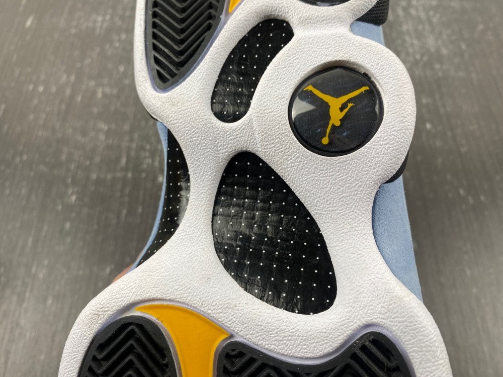 Sneakers, White Black Yellow Gray Blue Colorway, Lace Up Design, Casual Gift for Sneaker Fans