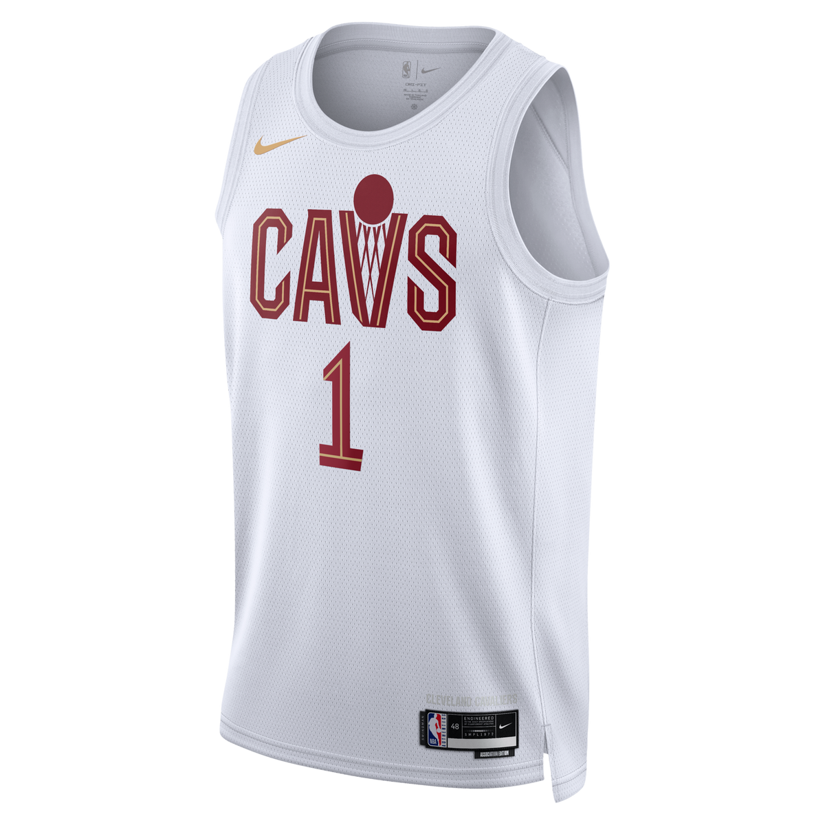 Cleveland Cavaliers Association Edition Swingman Jersey - White - James Harden