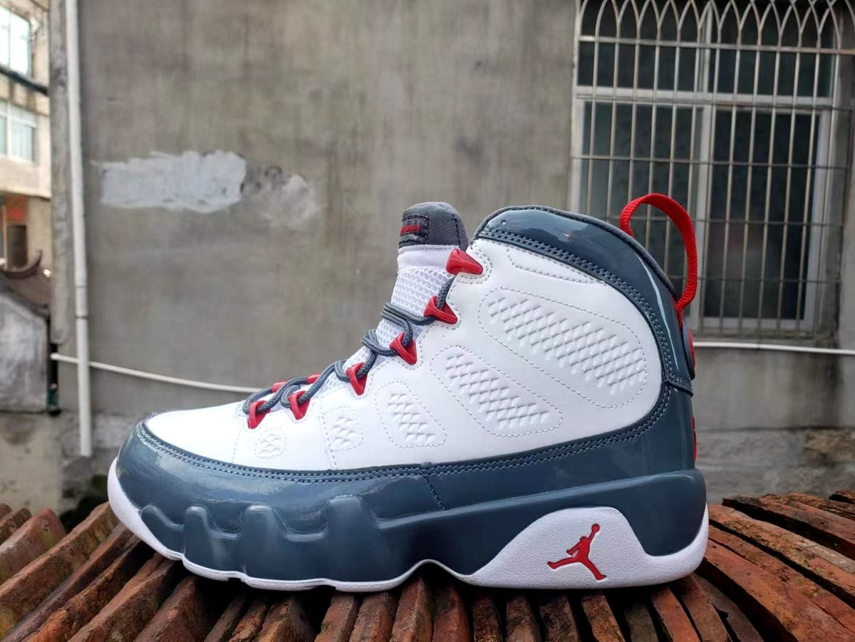 Sneakers, White Gray Red Colorway, Lace Up Design, Casual Gift for Sneaker Fans