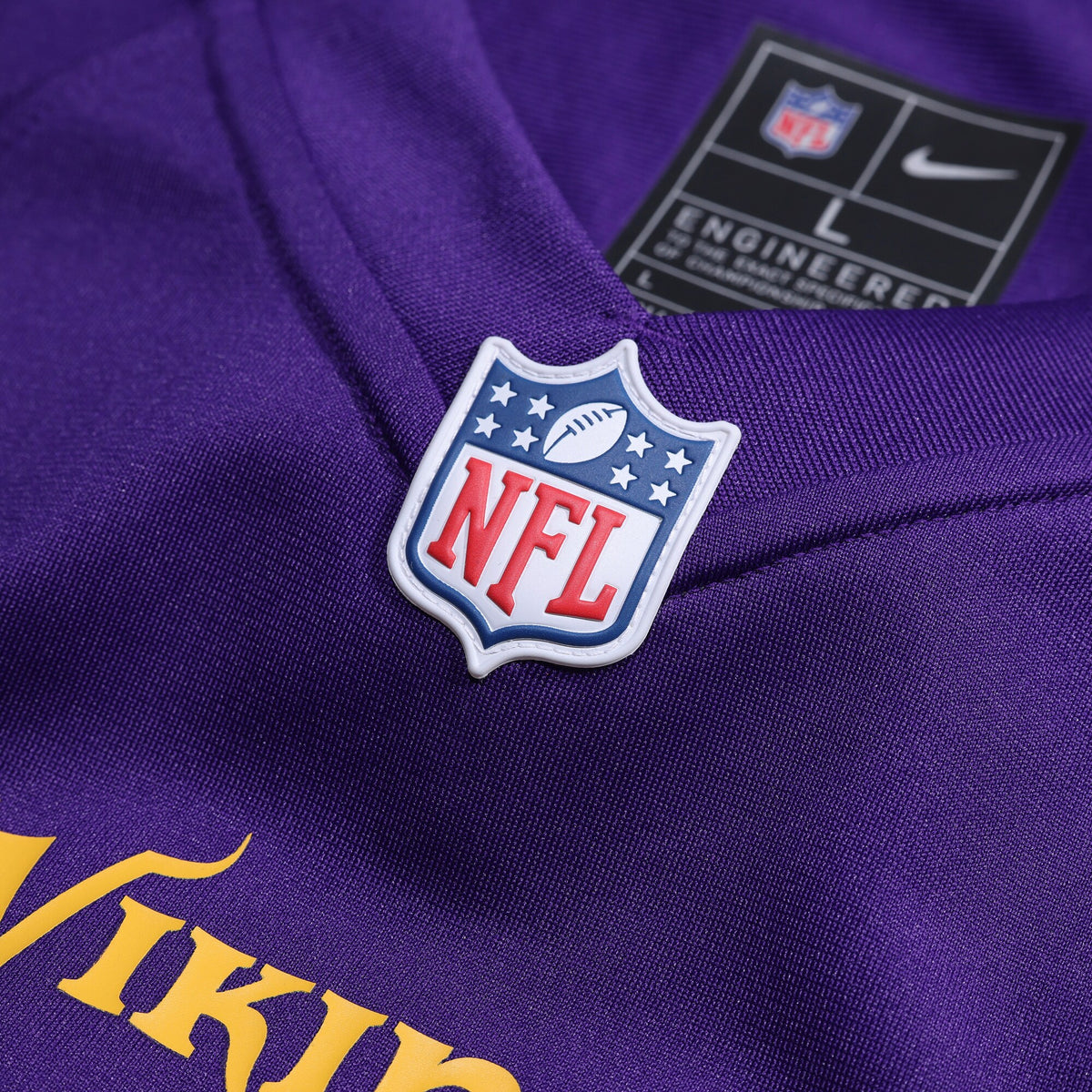 Minnesota Vikings Tyrion Ingram-Dawkins Purple Team Game Jersey