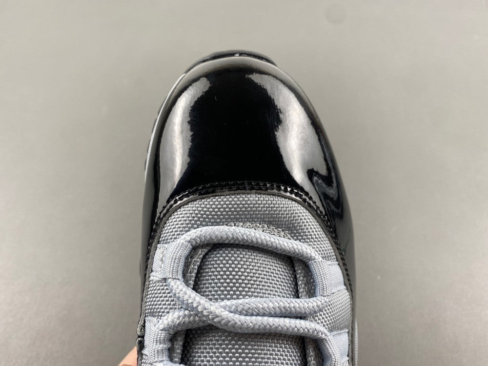 Low Top Sneakers, Black Gray Colorway, Lace Up Design, Casual Gift for Sneaker Fans