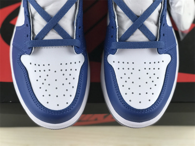 High Top Sneakers, Blue Colorway, Lace Up Design, Casual Gift for Sneaker Fans