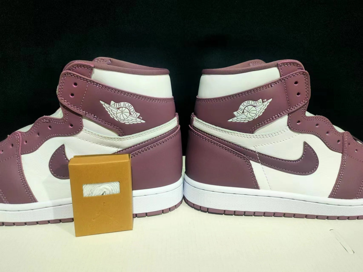 High Top Sneakers, White Purple Pink Colorway, Lace Up Design, Casual Gift for Sneaker Fans