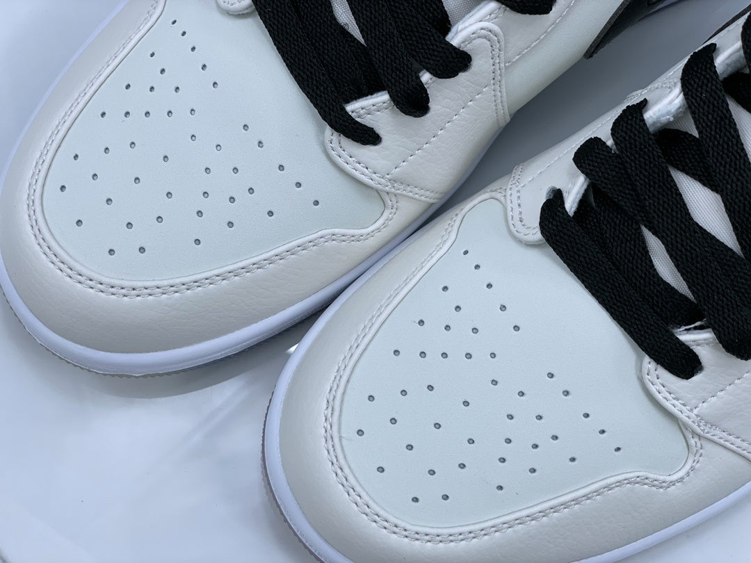 Mid Top Sneakers, White Purple Colorway, Lace Up Design, Casual Gift for Sneaker Fans