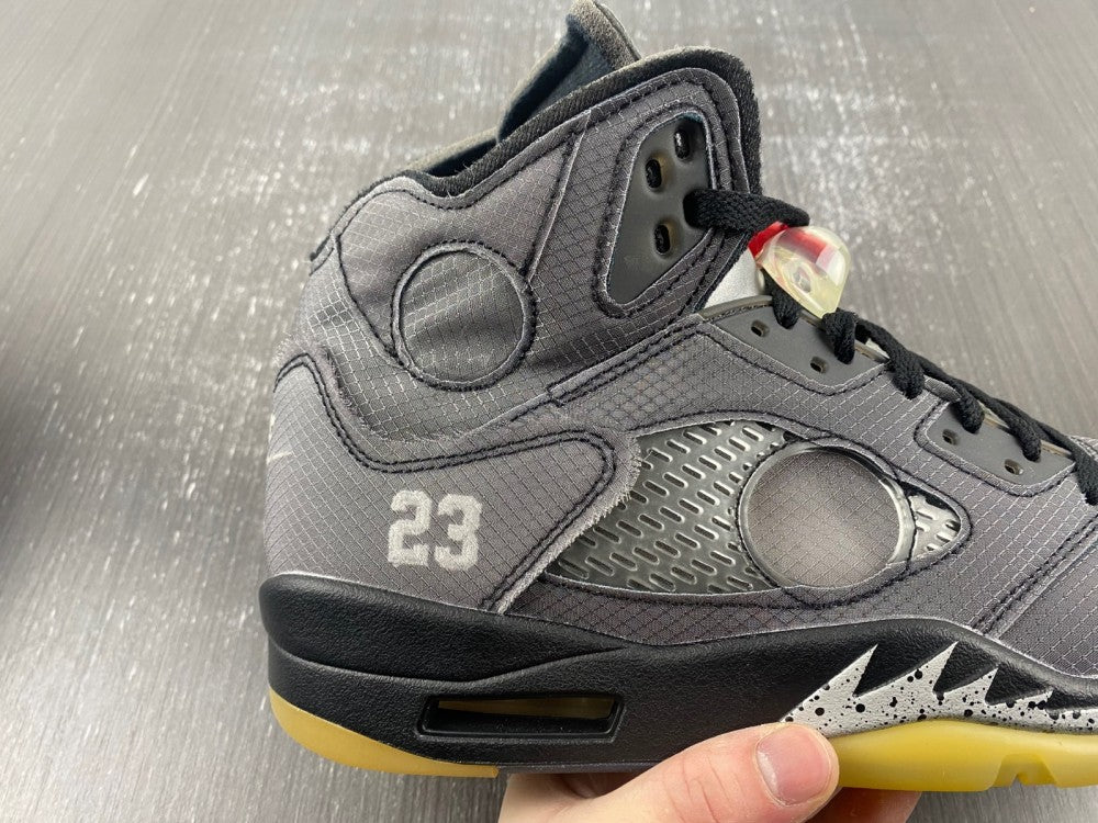 Sneakers, Yellow Gray Off White Colorway, Reflective Detail, Lace Up Design, Casual Gift for Sneaker Fans