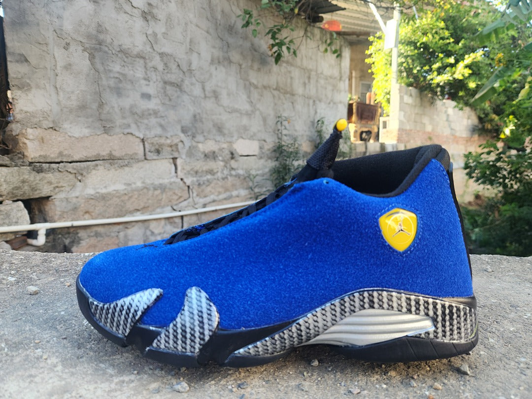 Mid Top Sneakers, Blue Colorway, Lace Up Design, Casual Gift for Sneaker Fans