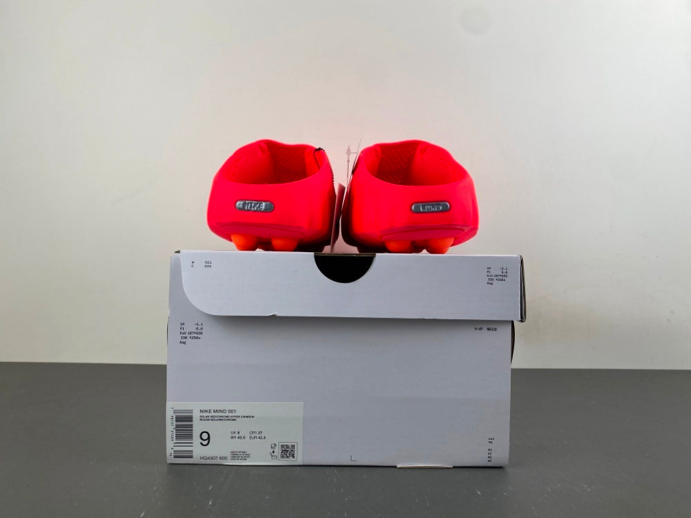Slides, Red Colorway, Slip On Design, Casual Gift for Shoe Lovers