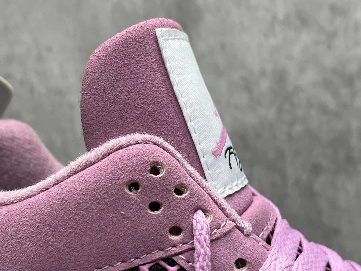 High Top Sneakers, Pink Colorway, Lace Up Design, Casual Gift for Sneaker Fans