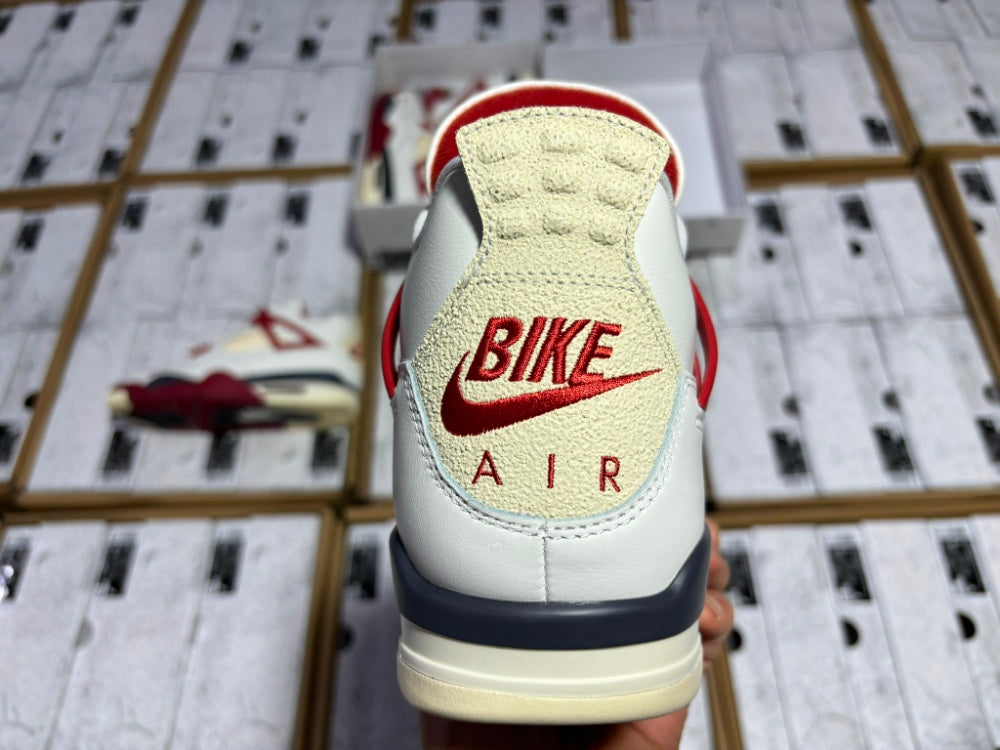 Low Top Sneakers, White Black Red Colorway, Lace Up Design, Casual Gift for Sneaker Fans