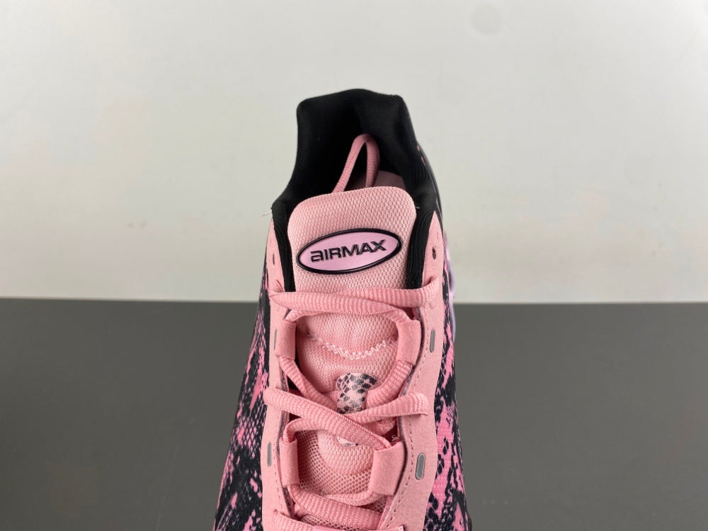 Low Top Sneakers, Pink Colorway, Camouflage Pattern, Lace Up Design, Casual Gift for Sneaker Fans