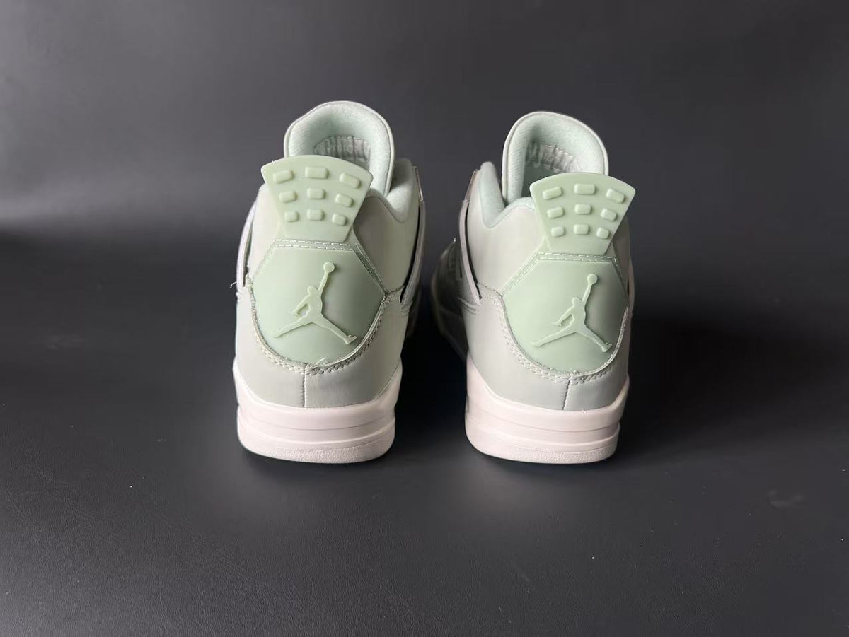 Mid Top Sneakers, Green Colorway, Lace Up Design, Casual Gift for Sneaker Fans