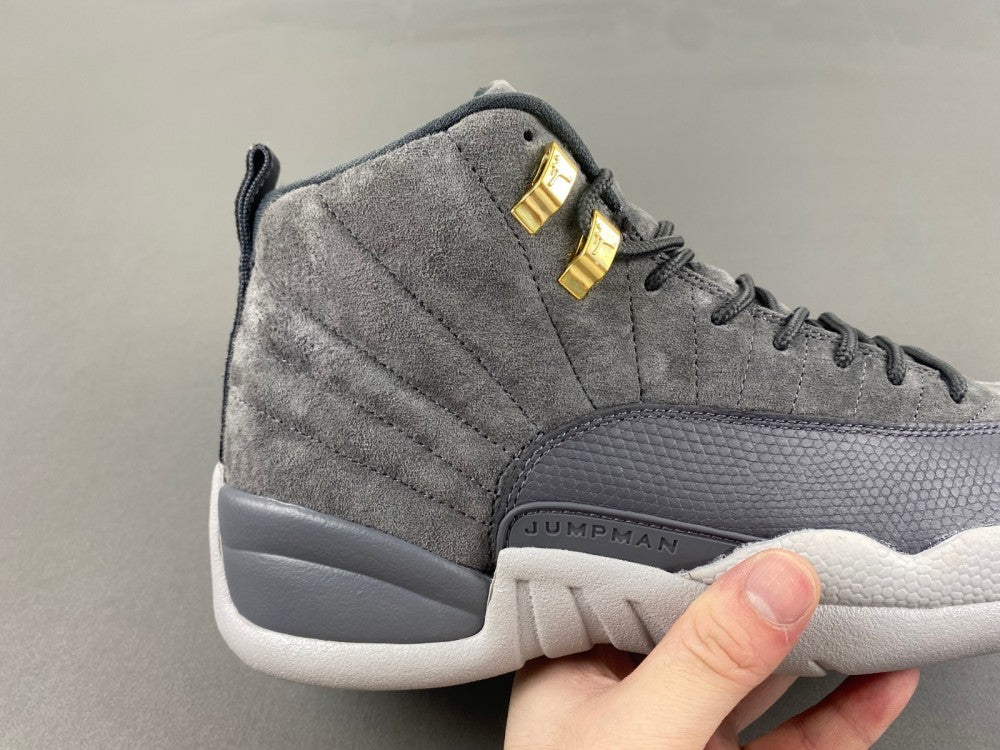 High Top Sneakers, Gray Gold Colorway, Lace Up Design, Casual Gift for Sneaker Fans
