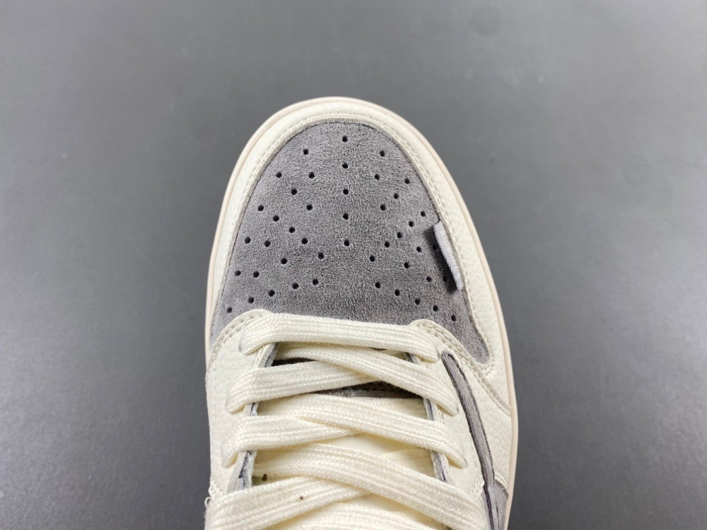 Low Top Sneakers, Off White Gray Colorway, Reverse Hook Design, Lace Up Design, Casual Gift for Sneaker Fans