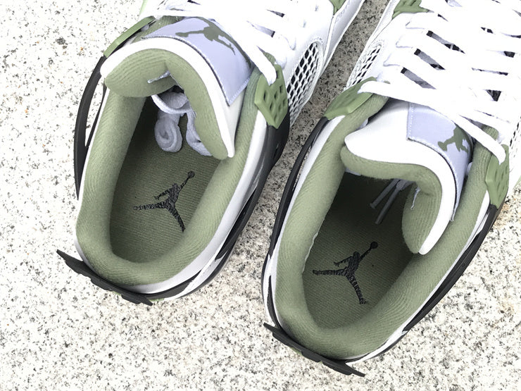 Sneakers, White Green Colorway, Lace Up Design, Casual Gift for Sneaker Fans