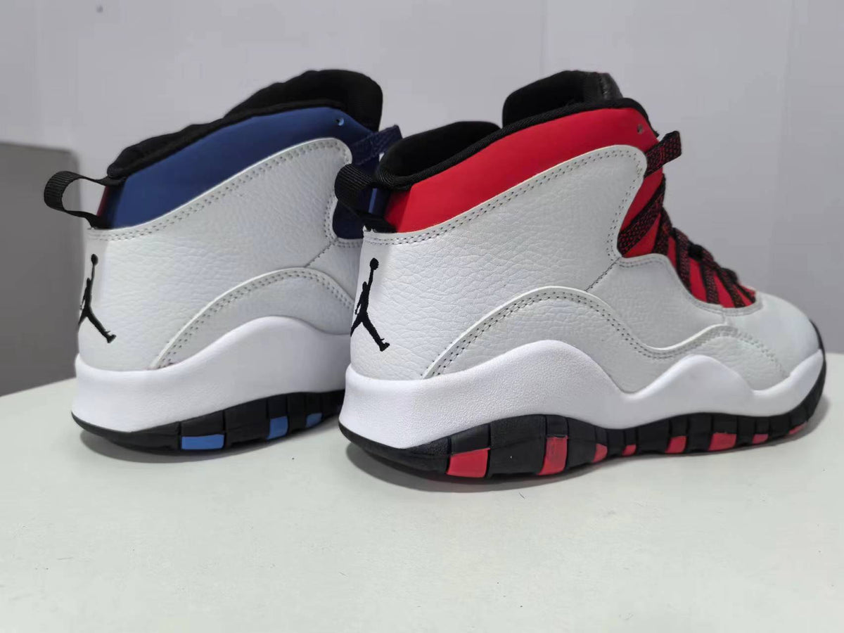 High Top Sneakers, White Red Black Colorway, Mismatched Colorway, Lace Up Design, Casual Gift for Sneaker Fans
