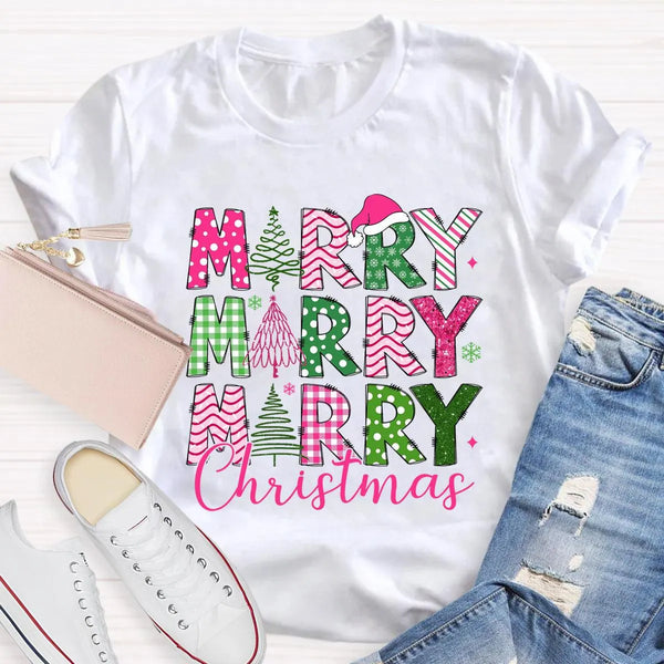 Festive Holiday Graphic T-Shirt, Christmas Tree Teacher Shirt, Adorable Teacher Christmas Tee, Winter Holiday Educator Shirt,