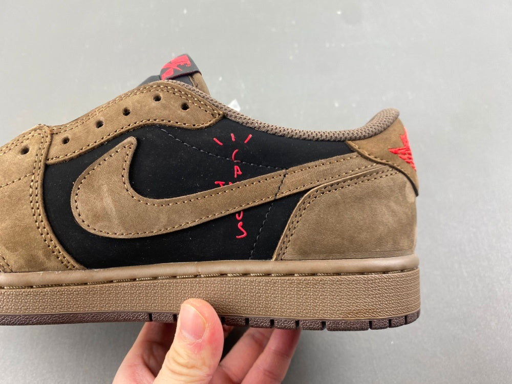 Low Top Sneakers, Brown Black Colorway, Lace Up Design, Casual Gift for Sneaker Fans