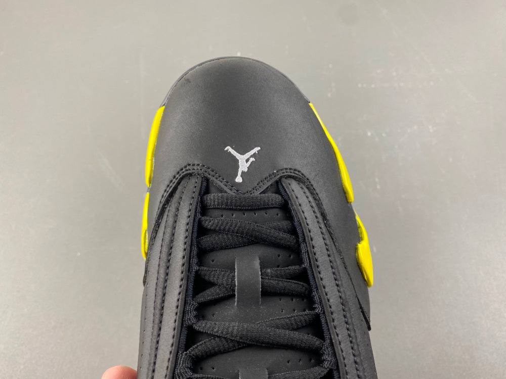 Retro Low Top Sneakers, Black Yellow Colorway, Lace Up Design, Casual Gift for Sneaker Fans