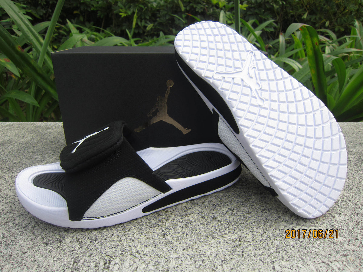 Retro Slides, Black White Colorway, Slip On Design, Casual Gift for Shoe Lovers