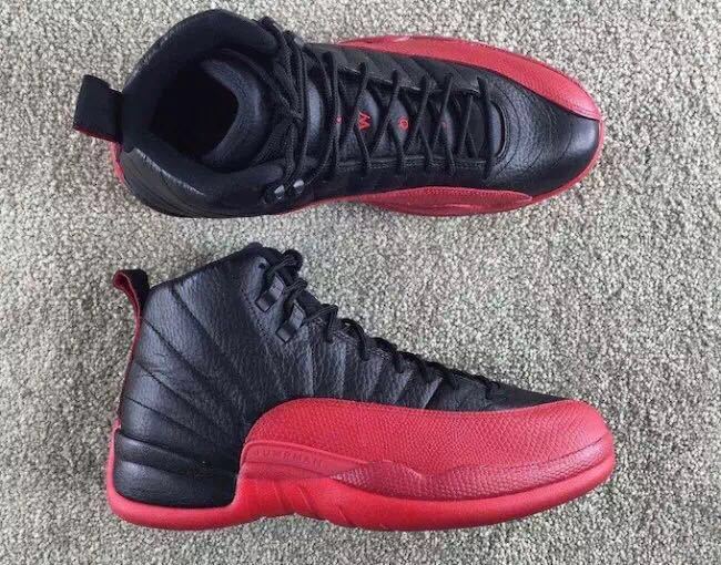 Sneakers, Black Red Colorway, Lace Up Design, Casual Gift for Sneaker Fans