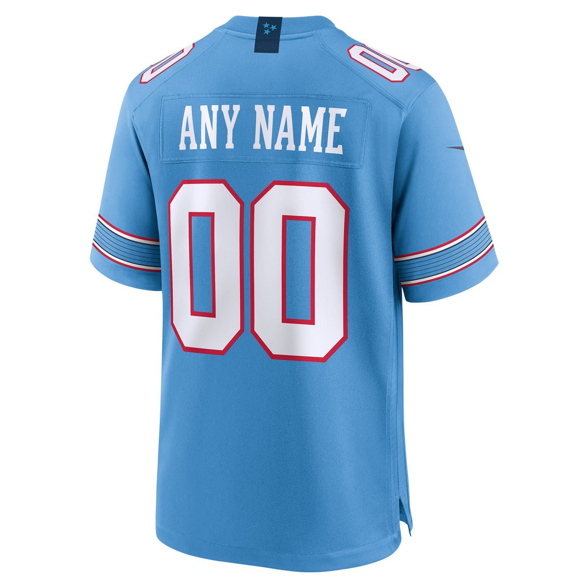 Tennessee Titans Light Blue Game Custom Jersey