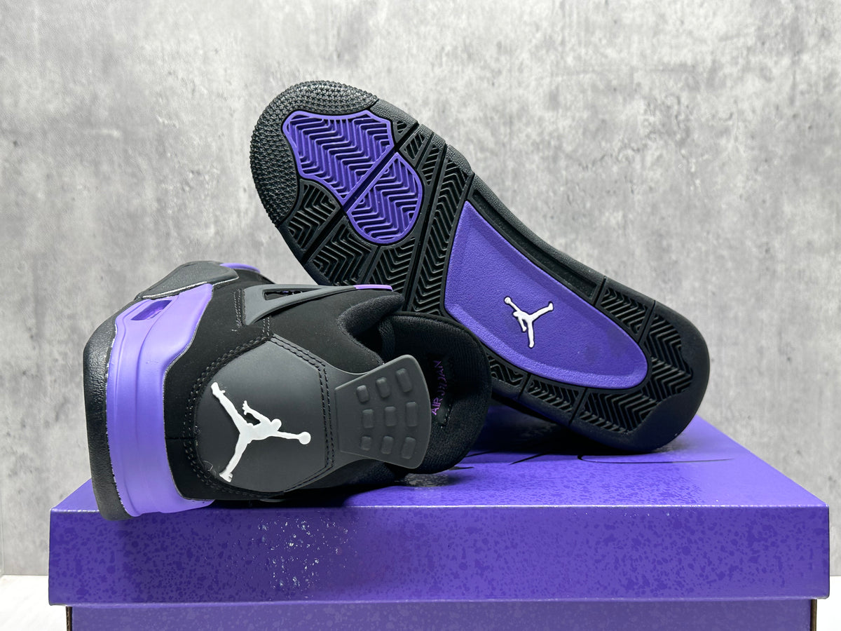 Mid Top Sneakers, Purple Colorway, Lace Up Design, Casual Gift for Sneaker Fans