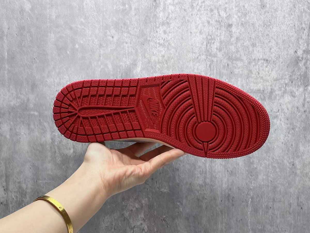 High Top Sneakers, Red Colorway, Lace Up Design, Casual Gift for Sneaker Fans