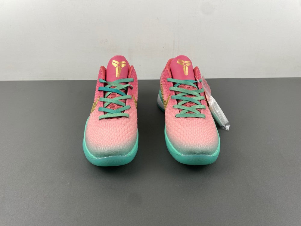 Low Top Sneakers, Green Pink Gold Colorway, Lace Up Design, Casual Gift for Sneaker Fans