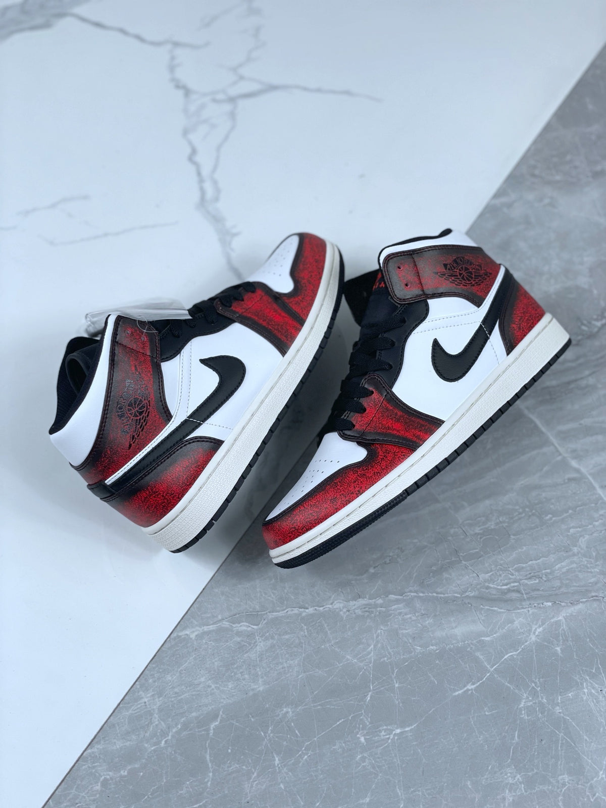Mid Top Sneakers, White Colorway, Lace Up Design, Casual Gift for Sneaker Fans