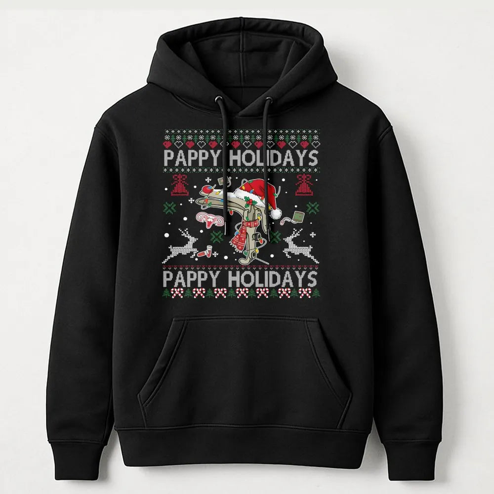 Humorous Speculum Christmas Hoodie, Pappy Holidays OBGYN Hoodie, Medical Staff Xmas Hoodie, OBGYN Nurse Holiday Sweatshirt, D
