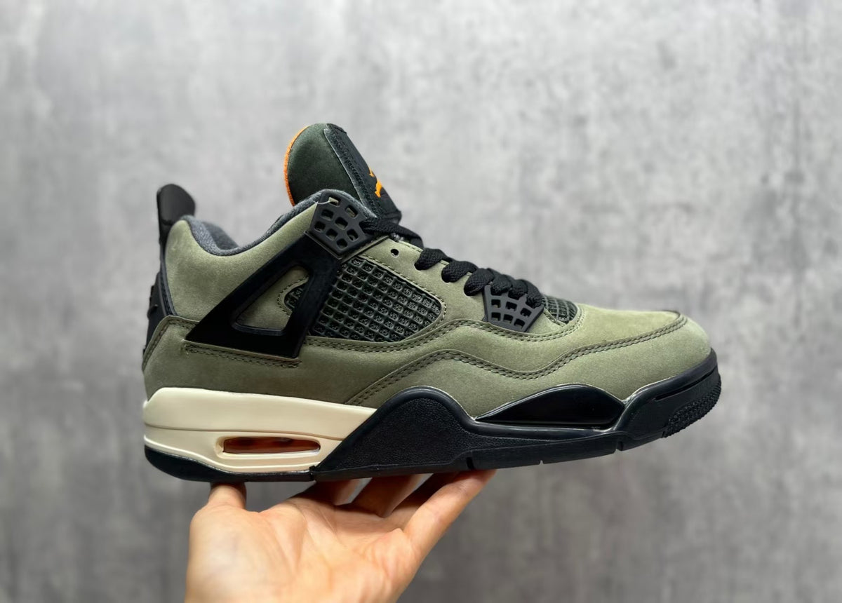 Mid Top Sneakers, Green Colorway, Lace Up Design, Casual Gift for Sneaker Fans