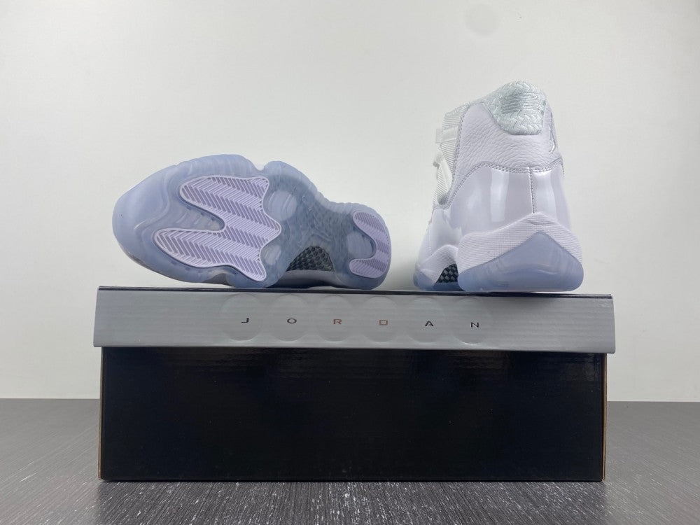 Retro Sneakers, White Silver Colorway, Leather Footwear, Lace Up Design, Casual Gift for Sneaker Fans