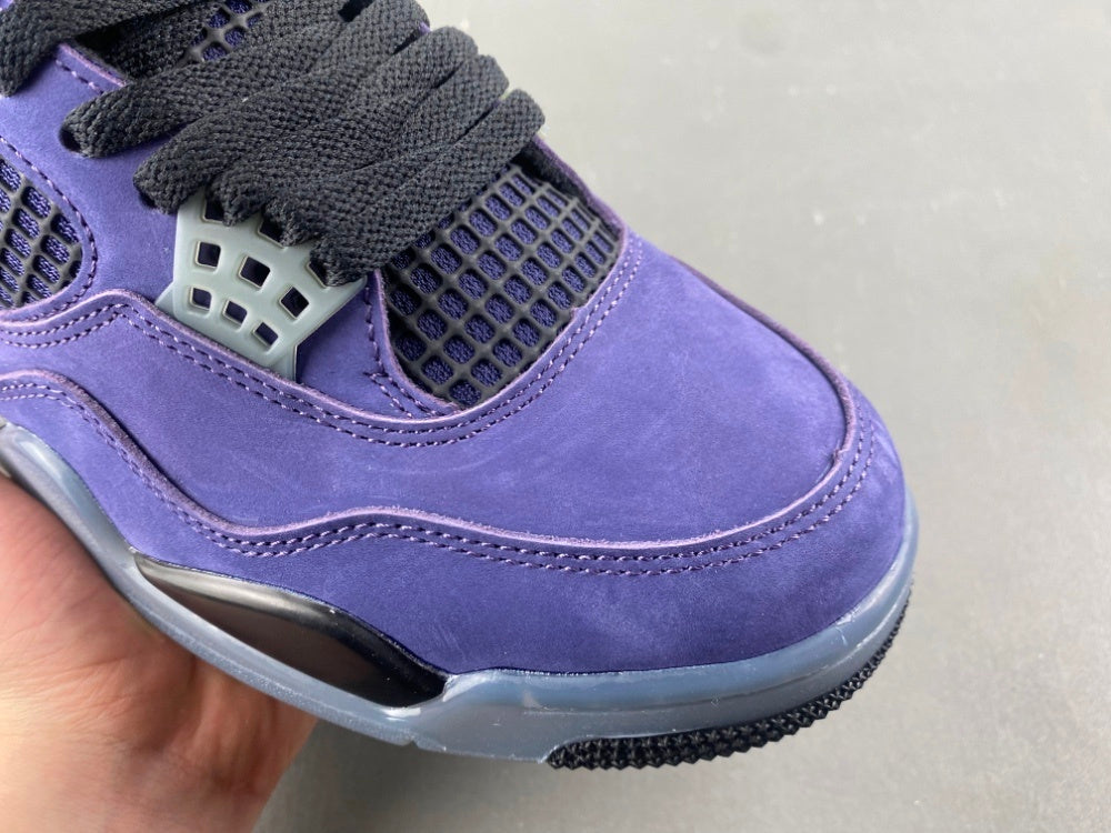 Retro Low Top Sneakers, Purple Colorway, Leather Footwear, Lace Up Design, Casual Gift for Sneaker Fans