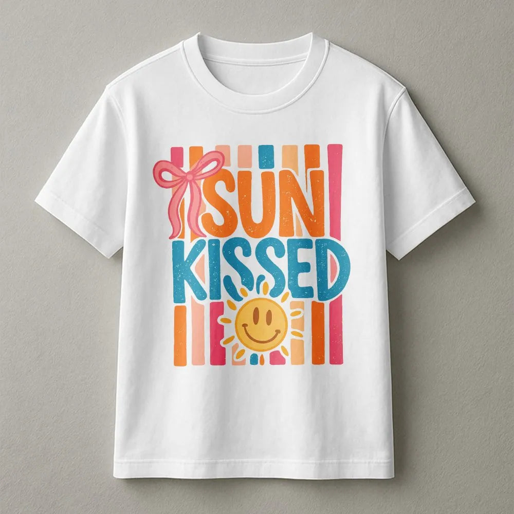 Sunkissed Summer Sweatshirt | Trendy Beach Life Graphic | Soft Cotton Blend Pullover | Vacation Gift For Her