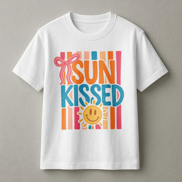 Sunkissed Summer Sweatshirt | Trendy Beach Life Graphic | Soft Cotton Blend Pullover | Vacation Gift For Her