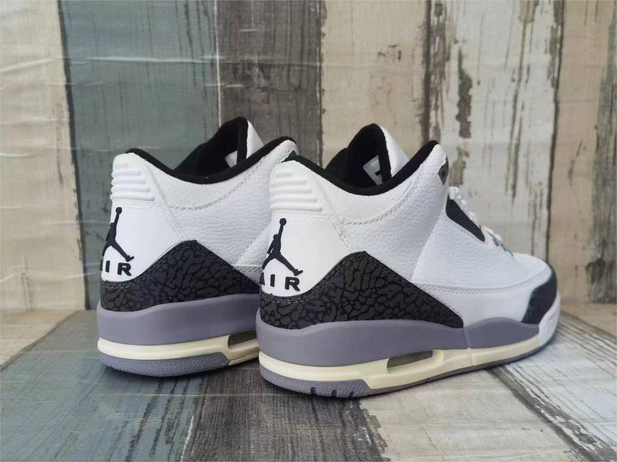 Low Top Sneakers, White Gray Colorway, Lace Up Design, Casual Gift for Sneaker Fans