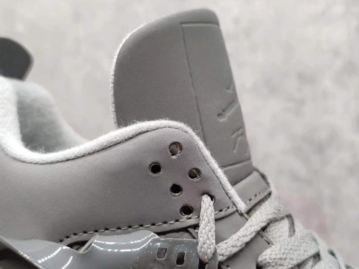 Mid Top Sneakers, Gray Colorway, Lace Up Design, Casual Gift for Sneaker Fans