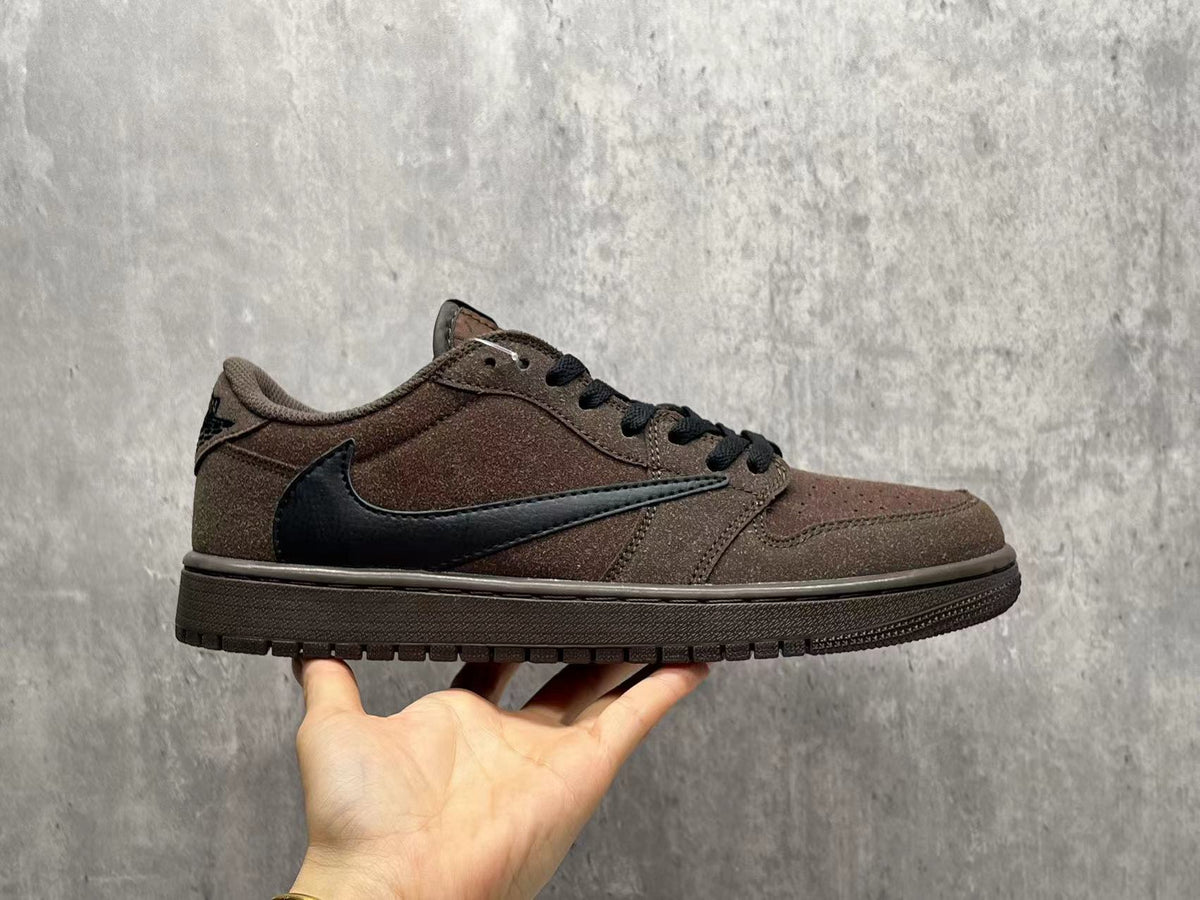 Low Top Sneakers, Brown Colorway, Reverse Hook Design, Lace Up Design, Casual Gift for Sneaker Fans