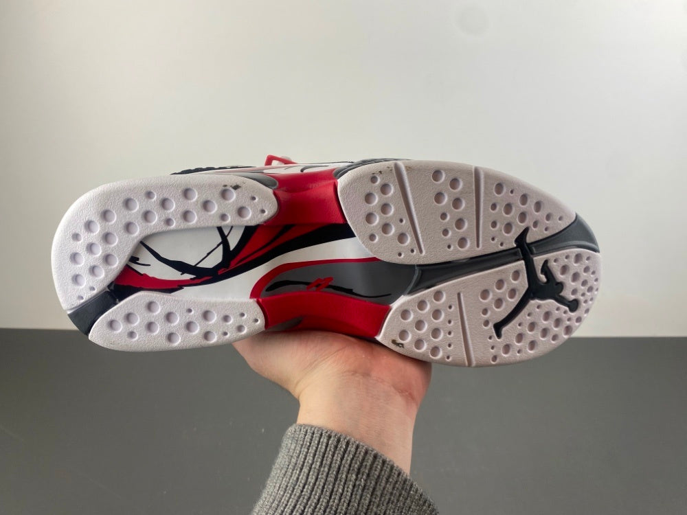 High Top Sneakers, White Red Colorway, Lace Up Design, Casual Gift for Sneaker Fans
