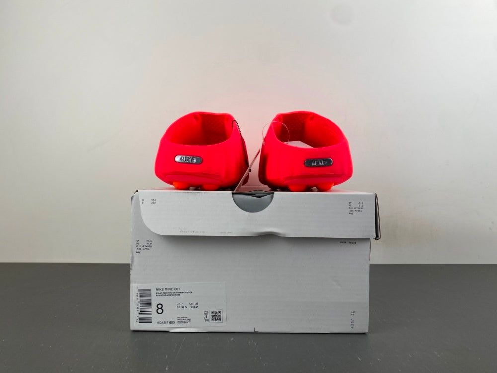 Slides, Red Colorway, Slip On Design, Casual Gift for Shoe Lovers