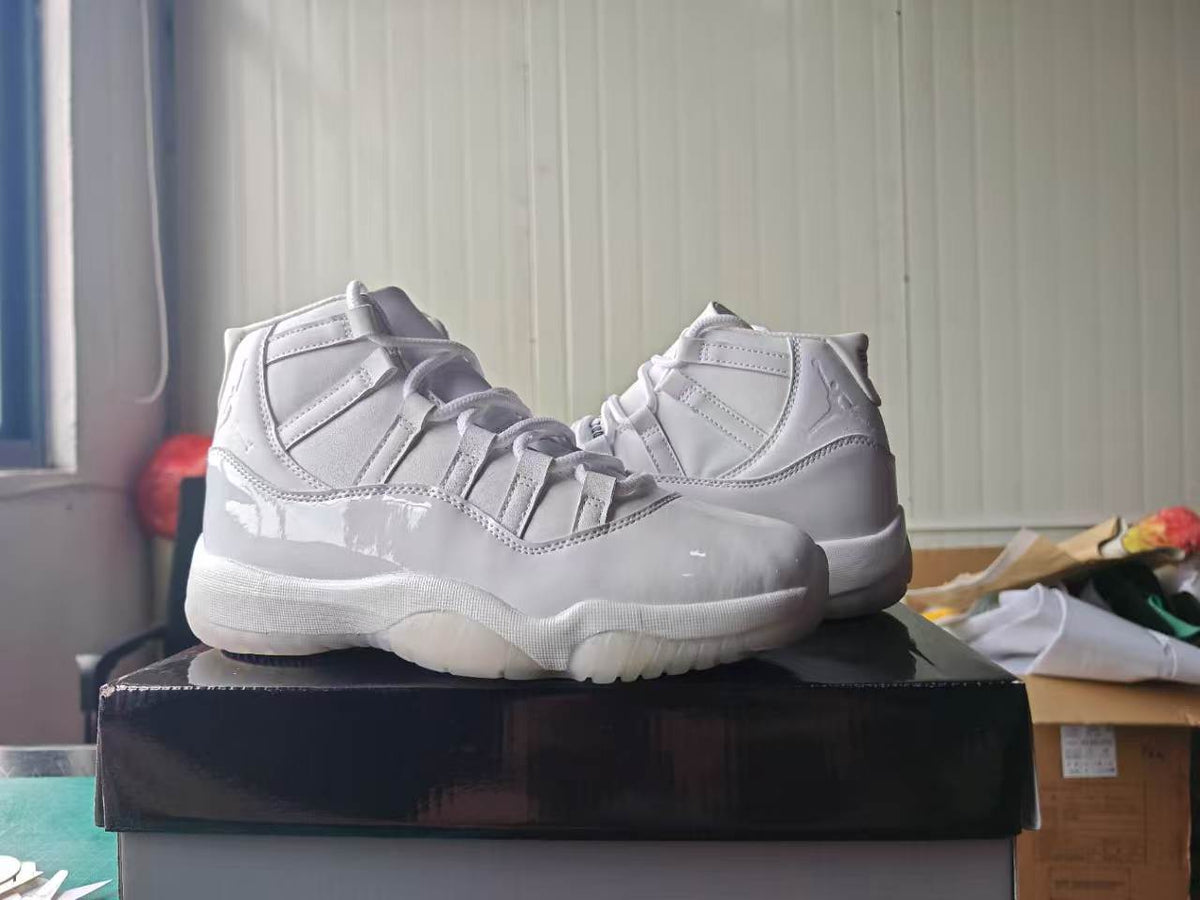 High Top Sneakers, White Colorway, Lace Up Design, Casual Gift for Sneaker Fans
